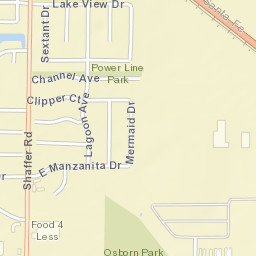 3021-3131 Shaffer Rd Atwater CA Street Map
