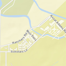 UC Merced, University of California, Merced Street Map