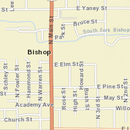 763 N Main St, Bishop, CA 93514 Street Map