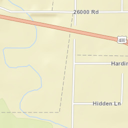 U.S. 400, Parsons, KS 67357, USA Street Map