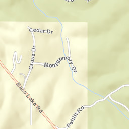 Old Corral California Street Map