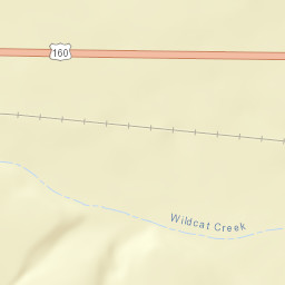 U.S. 160, Moline, KS 67353, USA Street Map