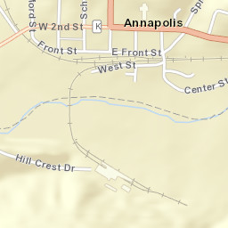 202 2nd St, Annapolis, MO 63620 Street Map