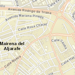 Mairena del Aljarafe Street Map