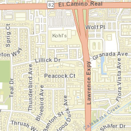 El Camino Real, Santa Clara, CA 95051, USA Street Map