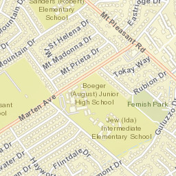 3434 Marten Ave, San Jose, CA 95127, USA Street Map