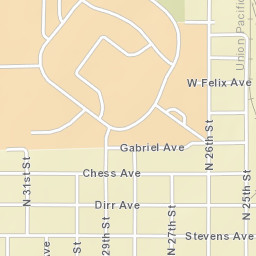 700 North 28th Street, Parsons, KS 67357 Street Map