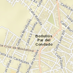 Bollullos par del Condado Street Map