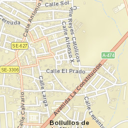 Bollullos de la Mitación Street Map