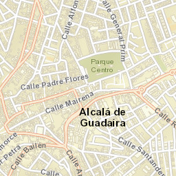 Alcalá de Guadaira Street Map