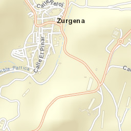 Zurgena Street Map