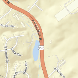 166-298 State Route 1453, Roanoke, VA Street Map