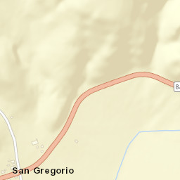 San Gregorio California Street Map