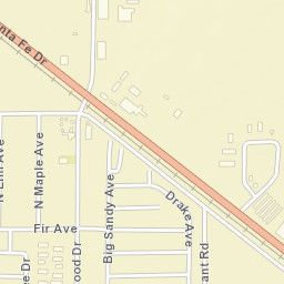 2788-2810 Beachwood Dr, Merced, CA Street Map