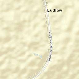 Ludlow Colorado Street Map