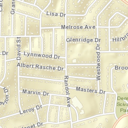 1909 Longview Dr Cape Girardeau MO Street Map