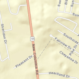 238 Sheridan Drive Campbellsville KY Street Map