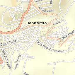 Montefrío Street Map