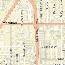 458-476 Cypress Avenue San Jose CA Street Map