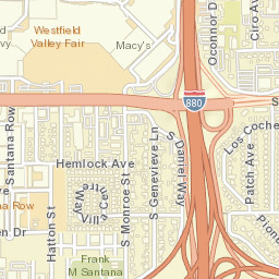 355 Santana Row, San Jose, CA 95128, USA Street Map
