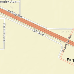 3101-3799 Golden State Hwy, Atwater, CA  Street Map