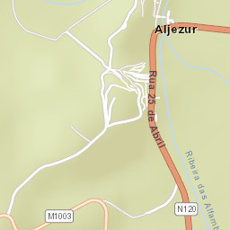 Aljezur Street Map