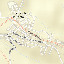 Lucena del Puerto Street Map