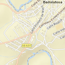 Badolatosa Street Map