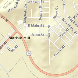 201 Mayfield Dr Marble Hill MO Street Map