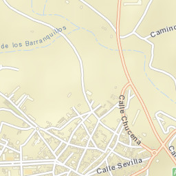 Hinojos Street Map
