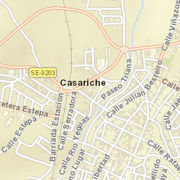 Casariche Street Map