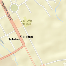 Yolöten Street Map