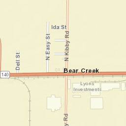 Kadota California Street Map