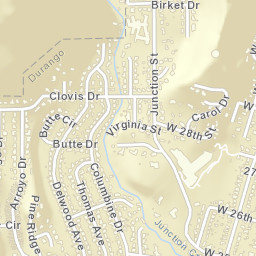 2413-2415 Thomas Ave, Durango, CO 81301 Street Map
