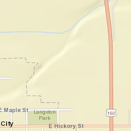 U.S. 160, Elk City, KS 67344, America Street Map