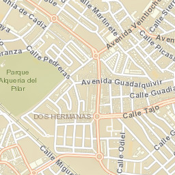 Dos Hermanas Street Map