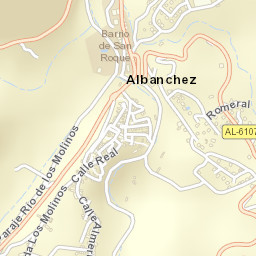 Albánchez Street Map