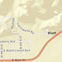 Mission Rd Bluff UT 84512 America Street Map