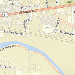 19-27 North Bruffey Street, Salem, VA 24153 Street Map