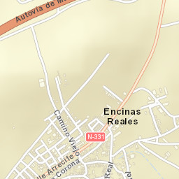 Encinas Reales Street Map
