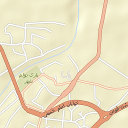 Bazar Jomeh Street Map