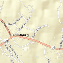 918-932 Village Hwy, Rustburg, VA 24588 Street Map
