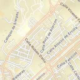 Huelva Street Map