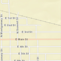 601-683 E Main St Cherryvale KS Street Map