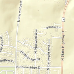 4098 North Pickwick Avenue, Springfield, MO Street Map