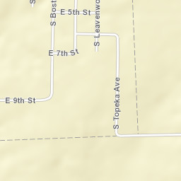 803 Topeka Ave, Coldwater, KS 67029 Street Map