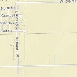 383 Washington St Mayfield, Kansas Street Map