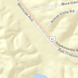 Hopkinsville Road, Earlington, KY 42410 Street Map