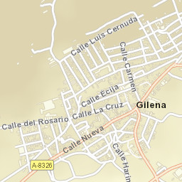 Gilena Street Map