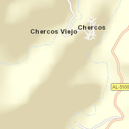 Chercos Street Map